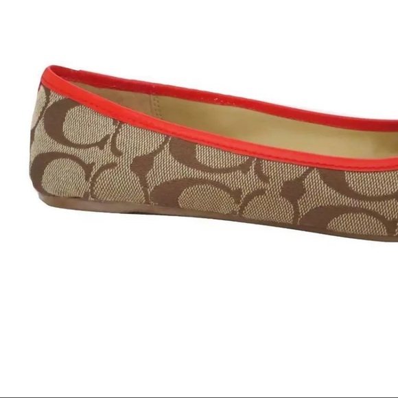 COACH slip-on logo shoes size 7.5 - Picture 5 of 11